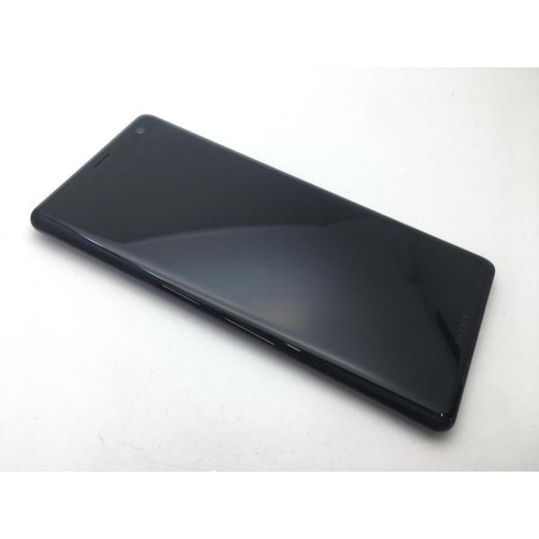 スマホ Xperia XZ3 SOV39 美品 au レッド SIMフリーSIMロック解除済