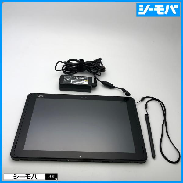 富士通 Arrows tab q507/PB atom搭載 タブレットPC arrows 中古 タブレットPC Windows11 10.1型ワイド FUJITSU