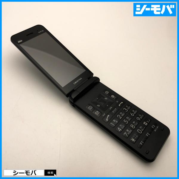 au GRATINA グラティーナ KYF42 ブラック Amazon | au GRATINA KYF42 SKA ブラック【SIMフリ−解除済】【au