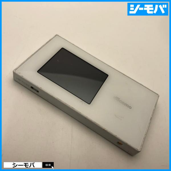 docomo モバイルルーター 未使用 ルーター N-01H docomo Wi-Fi STATION ホワイト モバイルWi-Fiルーター