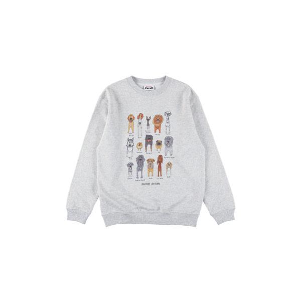 CHI-BEE DOG2 SWEAT [ASH]