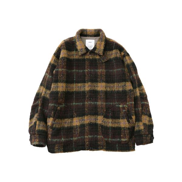 QUOLT クオルト | WOOLY JKT [BROWN-MUSTARD]