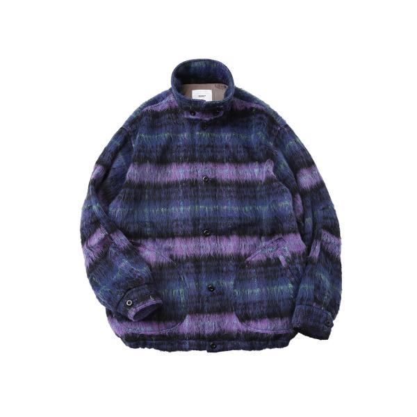 QUOLT クオルト | WOOLY JKT [NAVY-PURPLE]