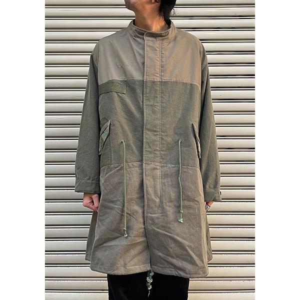 Nasngwam. | ナスングワム MODS COAT #BLACK Nasngwam ナスングワム | BARBARIAN MODS COAT / リメイクモッズ