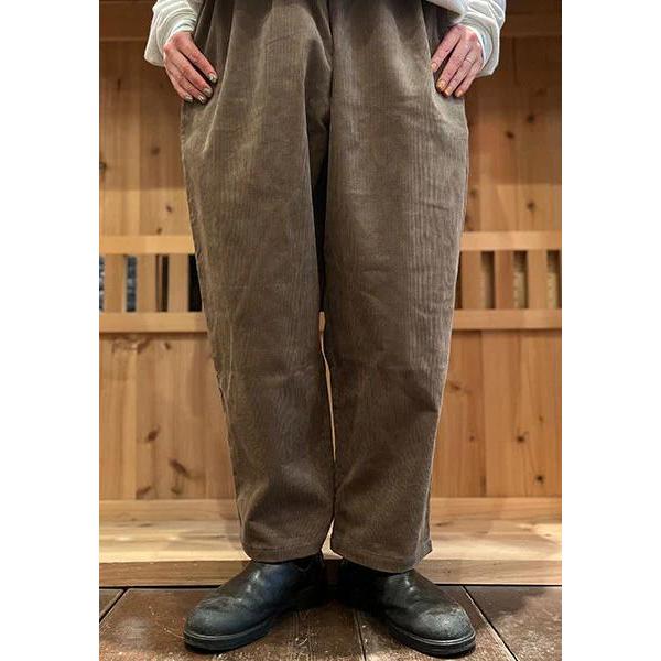 VOIRY ヴォイリー | SUNDAY PANTS CORDUROY [L-BROWN] サンデーパンツ