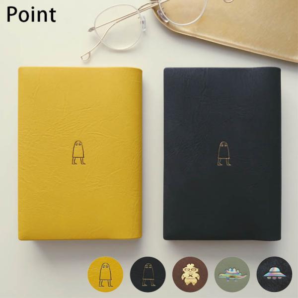 人気のワンポイントモチーフを箔押した文庫サイズのブックカバー。幅105×縦157×厚み25mmまでの文庫本に対応しています。背幅に合わせて折り返しを調節できます。サイズ W320×H162mmパッケージサイズ:W120×H170×D7mm素...