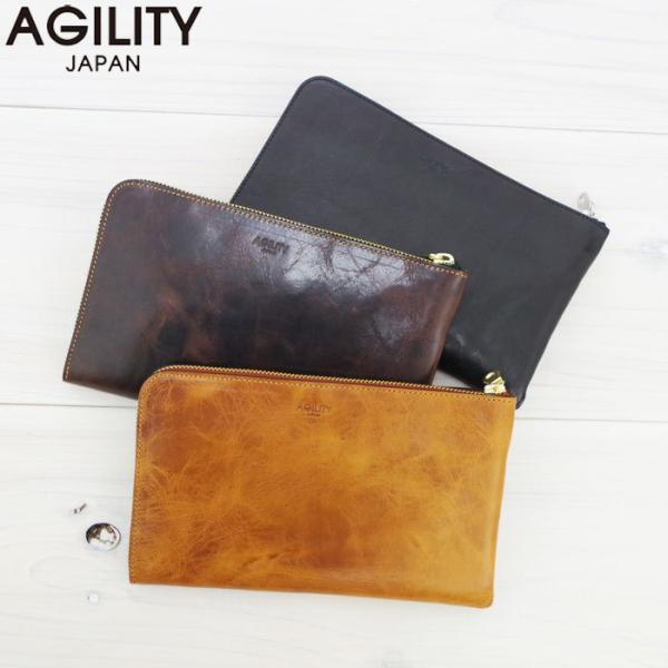 AGILITY（アジリティ） 財布 長財布 レディース メンズ 本革 AGILITY