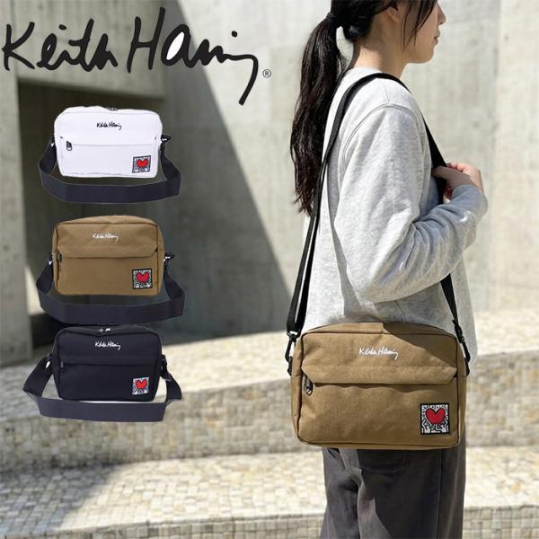 キースヘリング バッグ ショルダーバッグ メンズ レディース Keith Haring ミニショルダー 斜め掛けバッグ 軽量 斜めがけ ポシェット