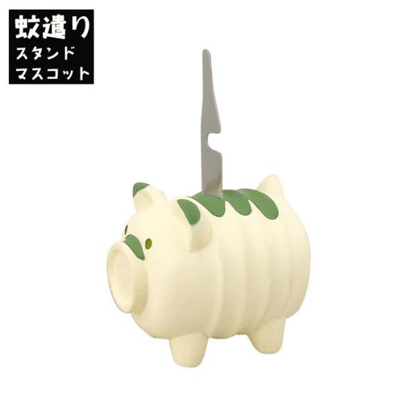 サイズ:約 幅3.5×奥行4.2×高さ4cmスタンド含まず　材質:ポリレジン生産国:中国製●ミニサイズの蚊取り線香スタンドです。●カケラもはさめるので、小さくなった線香を最後まで使うことができます。●可愛らしいデザインなのでニッチスペースな...