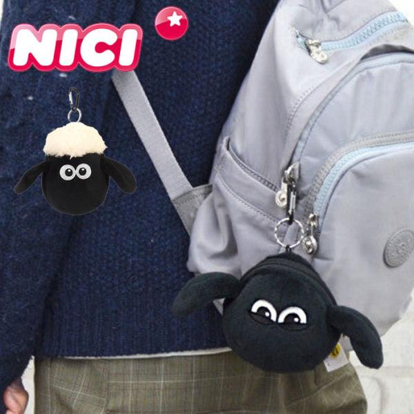 nici（ニキ） ポーチ ミニポーチ ひつじのショーン フイギュア 小銭