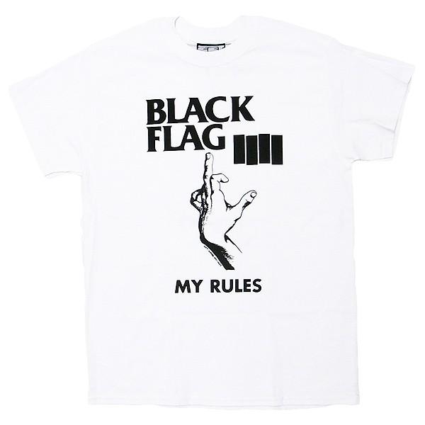 BLACK FLAG III Tシャツ Lサイズ BLACK FLAG ブラック フラッグ MY RULES Tシャツ : SEEK&DESTROY