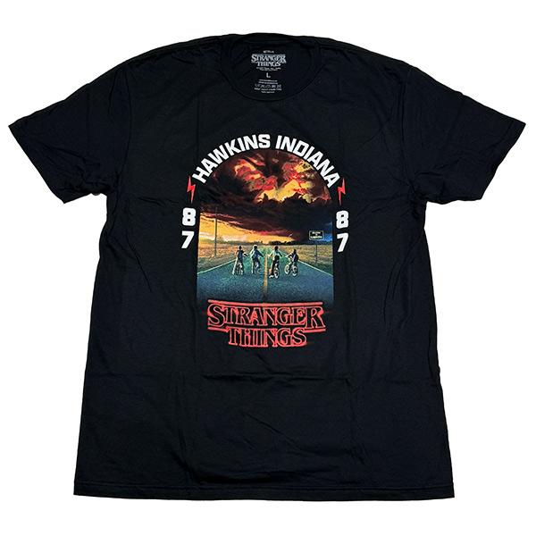STRANGER THINGS ストレンジャー シングス HAWKINS 008 Tシャツ