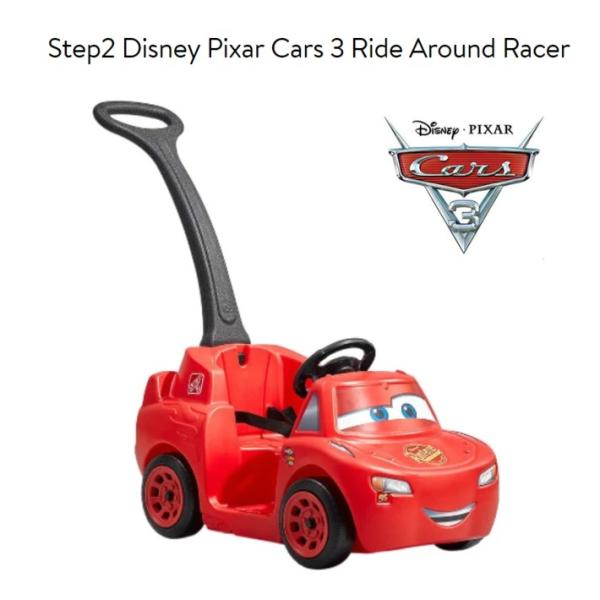 値下げしました ディズニー カーズ ライトニング マックイーン 乗用玩具 手押し Disney Ride Around Race 限定価格セール Lightning Mcqueen Pixar Cars 3