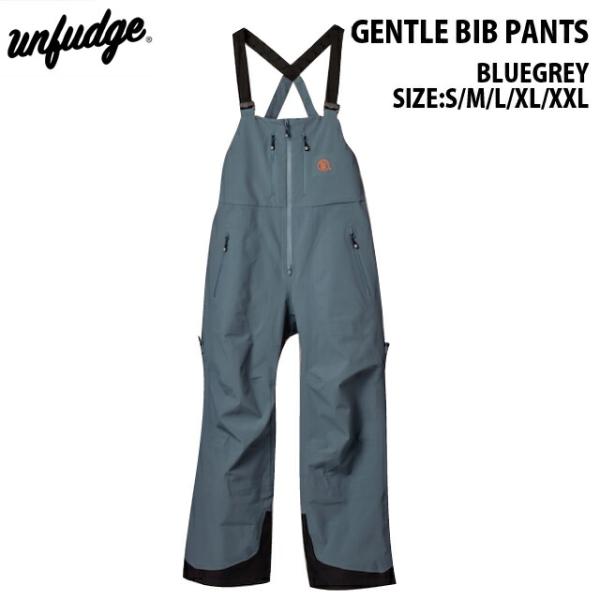 24-25☆UNFUDGE OUTWEAR【アンファッジ】GENTLE BIB PANTS(WIDE FIT