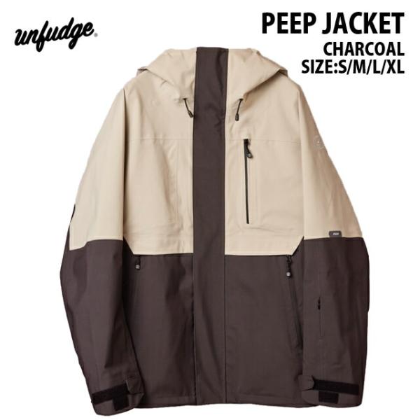 24-25☆UNFUDGE OUTWEAR【アンファッジ】PEEP JACKET【正規品