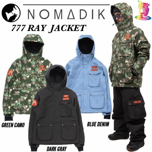 NOMADIK 777 22-23 スノーボードウェア M 23-24 NOMADIK 777 PNT スノーボード ウェア ノマディック 國母