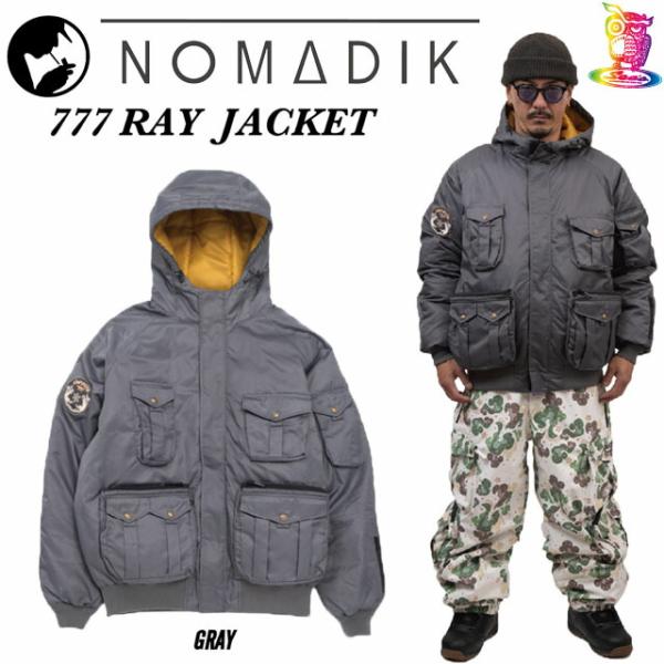 予約商品】25-26 NOMADIK【ノマディック】777 RAYJACKET スノーボード