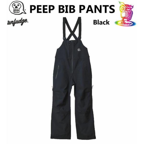 予約商品☆25-26☆UNFUDGE 【アンファッジ】PEEP BIB PANTS(STANDARD