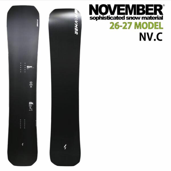 【予約商品】NOVEMBER NV.C 156-160cm　ノーベンバーエヌブイシー　2026-27モデル