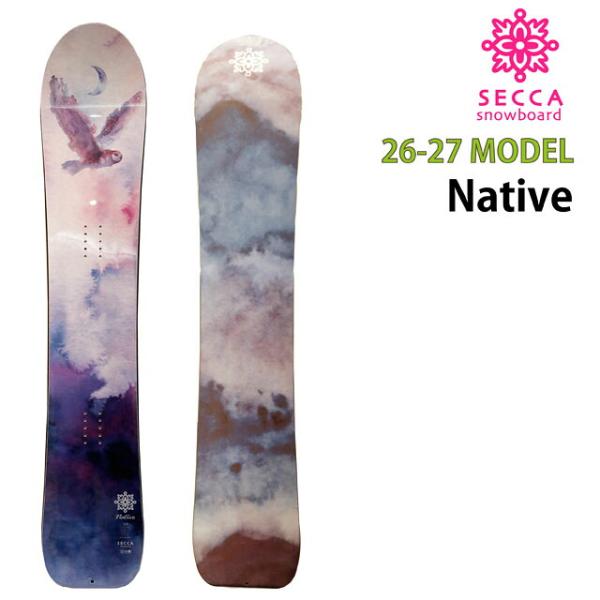 【予約商品】SECCA  NATIVE 147-150-153cm　セッカ ネイティブ 2026-27モデル
