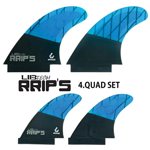 RIPS クアッドフィン リブテック専用フィン LIBTECH【リブテック】RRIP'S FIN【リップスフィン】QUAD SET