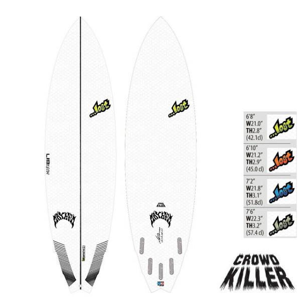 CROWD KILLER　LIBTECH リブテック6.8　ロスト LIBTECHリブテックCROWD KILLER 6'8