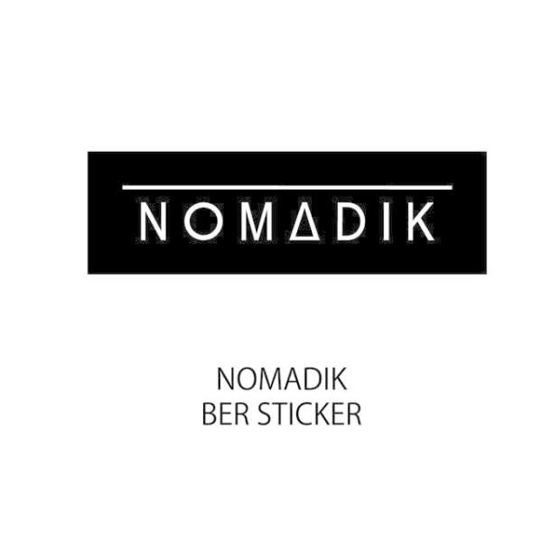 レターパックライト便】NOMADIK【ノマディック】ステッカー LOGO