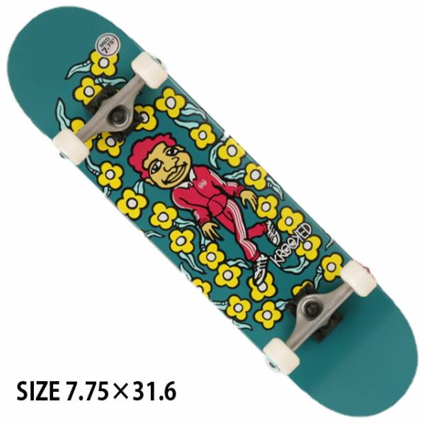 KROOKED【クルキッド】 コンプリートスケートボード モデル： Wild