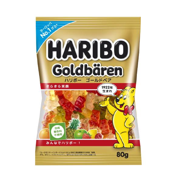 三菱食品 HARIBO ハリボー ゴールドベア グミ 80g×10個 (送料 三菱食品 HARIBO ハリボー ゴールドベア グミ 80g×10個 (送料