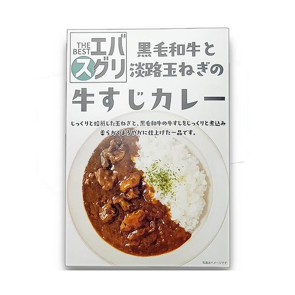 エバスグリ キャニオンスパイス 黒毛和牛と淡路玉ねぎの牛すじカレー 200g×2個 （ポストB）　レトルトカレー/常備食/備蓄/防災/ローリングストック/キャンプ