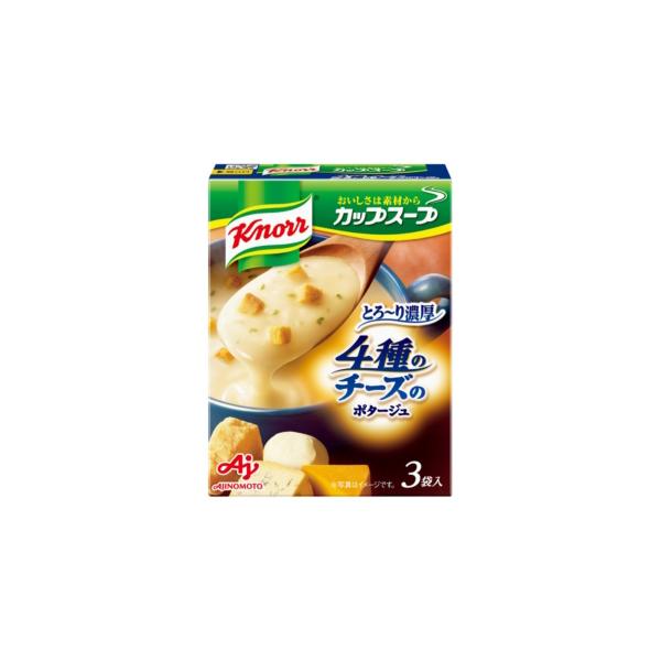 味の素　クノールカップ　4種のチーズポタージュ　3袋入 × 10個 (爆買)