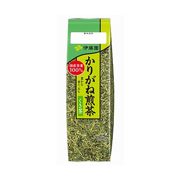 伊藤園 かりがね煎茶 100g（関西エリア販売商品）×30個(1ケース) 茶葉/リーフ/日本茶/Japanese tea/緑茶/Green Tea/爆買い/ケース販売/大人買い/まとめ買い