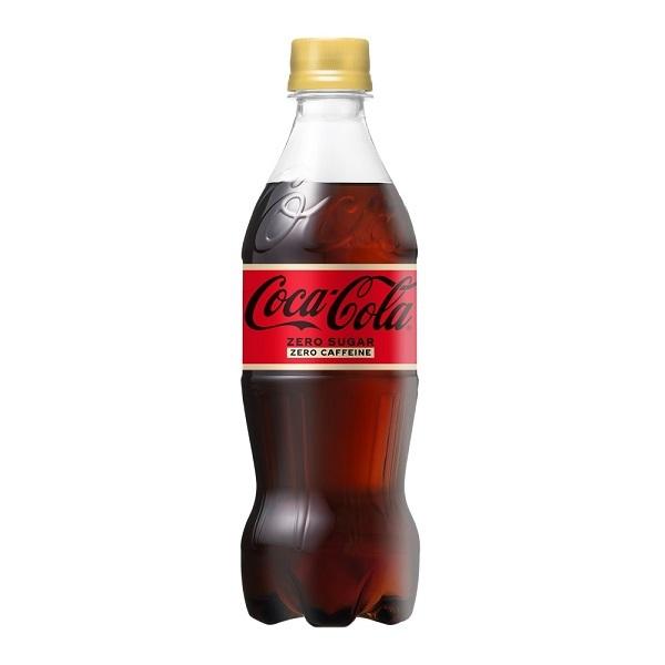 コカ・コーラ ゼロ カフェイン 500ml PET×24本(1ケース) /コカコーラ社/Coca-Cola/小容量ＰＥＴ/ボトル缶/炭酸/
