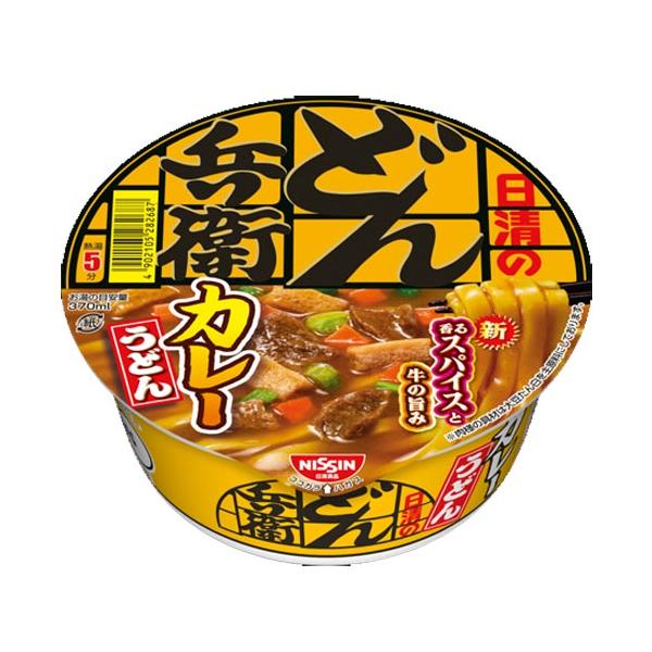 日清　日清のどん兵衛 カレーうどん　86g （めん66g）×12個 (爆買)