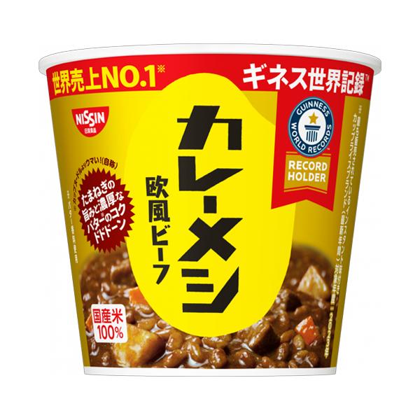 日清食品 日清カレーメシ 欧風ビーフ 89g×6個 インスタントごはん/インスタント飯/カップ飯/カップごはん/ハヤシライス/即席/日清カレーメシ