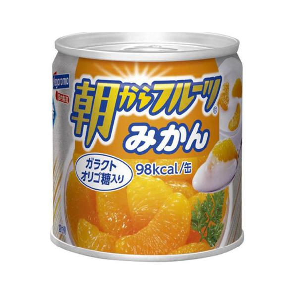 他サイト： はごろもフーズ　ハゴロモ朝からフルーツみかんＭ2　190ｇ×24個　【送料無料】 (爆買)の商品画像