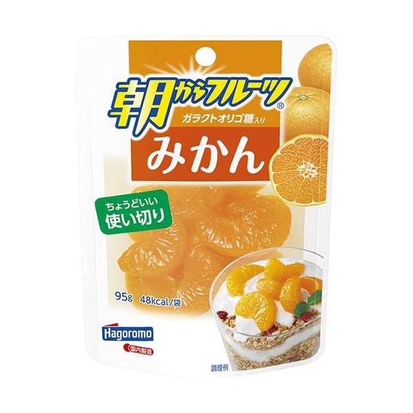 はごろもフーズ　朝からフルーツ　みかん（パウチ）　95ｇ×6個×2セット　果物のシロップ漬け/フルーツのシロップ漬け (爆買)