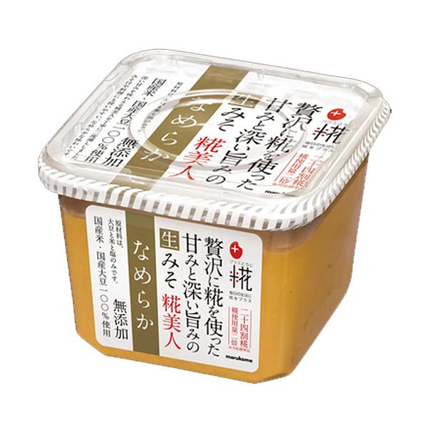 マルコメ　プラス糀 生みそ 糀美人なめらか（650g）×8個 (爆買)