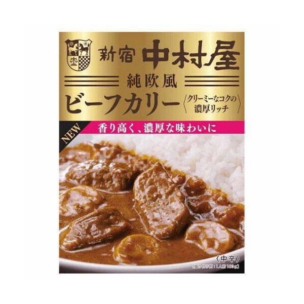 レトルトカレー 中村屋 カレーの人気商品・通販・価格比較 新宿中村屋 技あり仕込みビーフカレー 濃厚リッチ 1食分×2