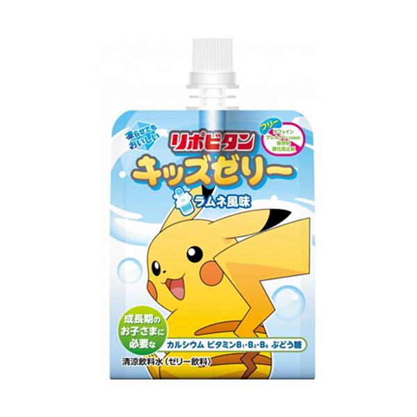 ソフビ ゼリー ラムネ 大正製薬 リポビタンキッズゼリー ラムネ風味 125g×12個 清涼飲料水