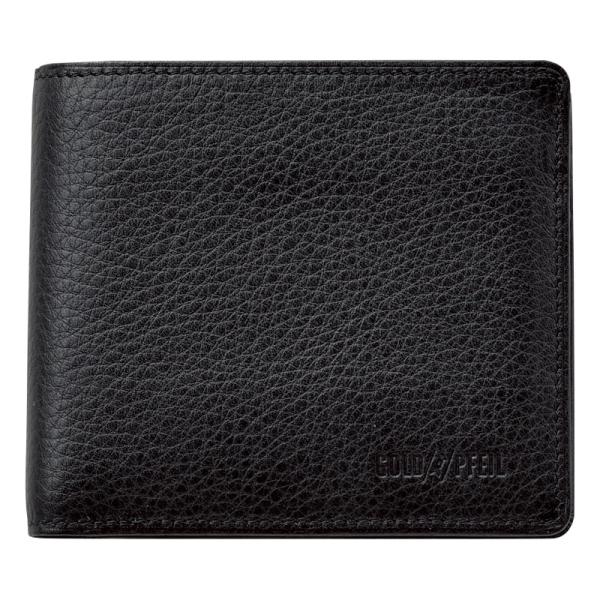 手触りの良いソフトな牛革を使用し、内作りにワインカラーの革を用いて、おしゃれな感覚に仕上げました。・札入×2・カード入×8・ポケット×3・ホック式小銭入×1（中×2）●パッケージ：化粧箱●パッケージサイズ：約104×125×30mm●材質：...