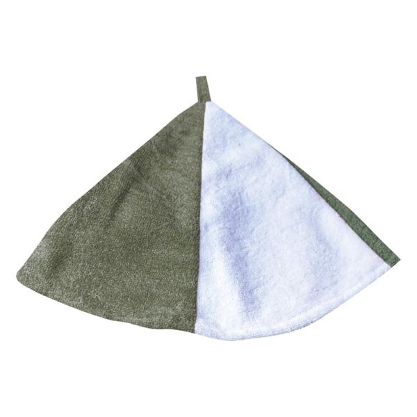 サウナ時間をより快適にするためのアイテム!特殊加工をした異型断面の糸を使用しているので吸水スピードが速く、乾きも早い!軽い生地で持ち運びにも便利です。●パッケージ：ブリスターパック●パッケージサイズ：約65×65×165mm●材質：綿70％...