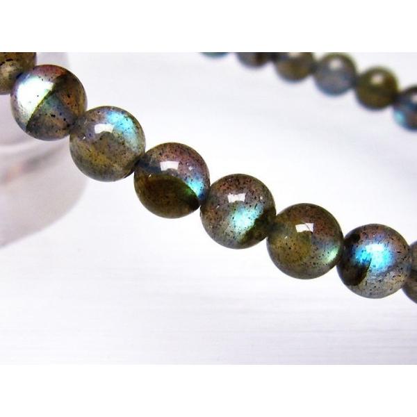 ラブラドライト ブレスレット 6mm t219-3650 ラブラドライト ブレスレット 6mm t219-3650