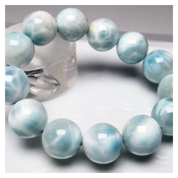 ラリマー ブレスレット 17mm l2-2045 : 誠安天然石専門店 - 通販  