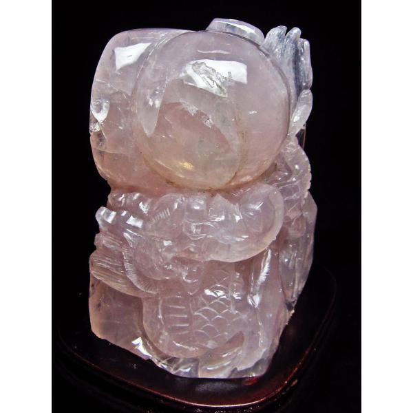 天然ローズクォーツカップ（手彫り） 天然ローズクォーツ カップ（手彫り） - S&K GALLERY | minne