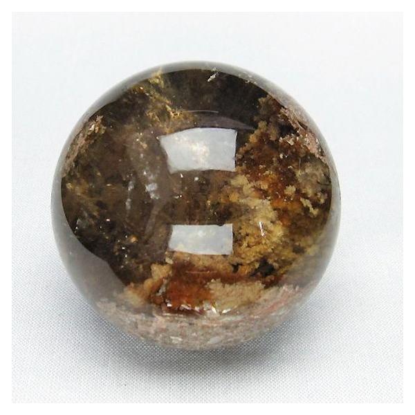 ガーデンクォーツ（庭園水晶） 丸玉 52mm t100-4145 : 誠安