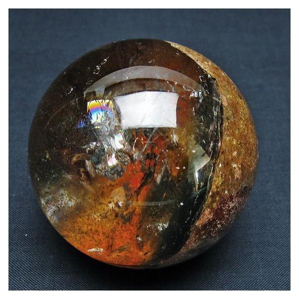 ガーデンクォーツ（庭園水晶） 丸玉 59mm t100-4788 : 誠安天然石専門