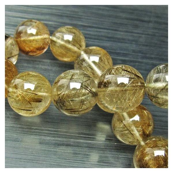 プラチナルチル　パワーストーンブレスレット　内径約15cm プラチナルチル ブレスレット パワーストーン - 念珠ドットコム