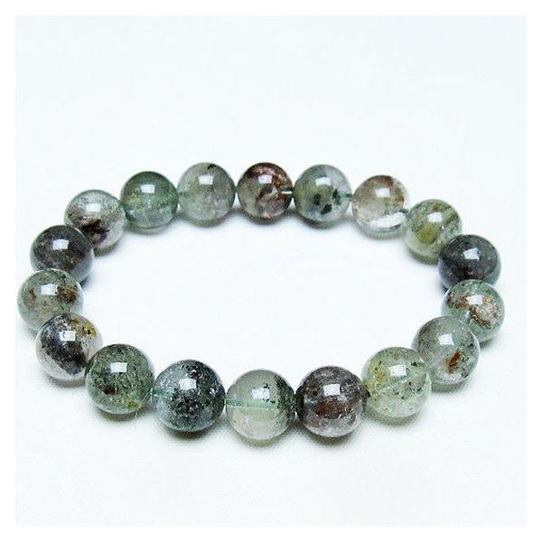 グリーンファントム ブレスレット 11mm t13-10349 : 誠安天然石専門店