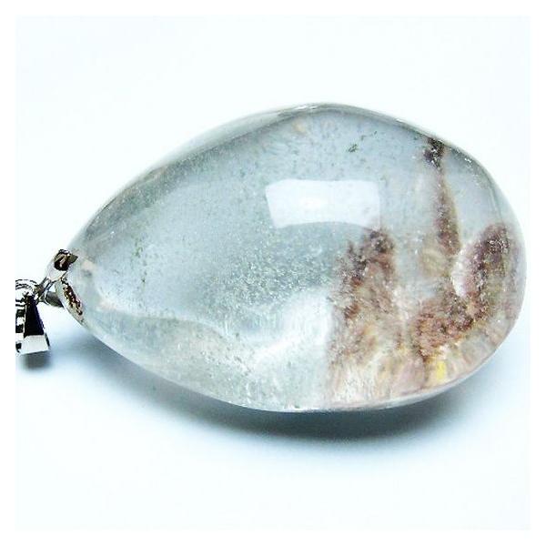 ガーデンクォーツ（庭園水晶） ペンダント t136-4430 : 誠安天然石専門